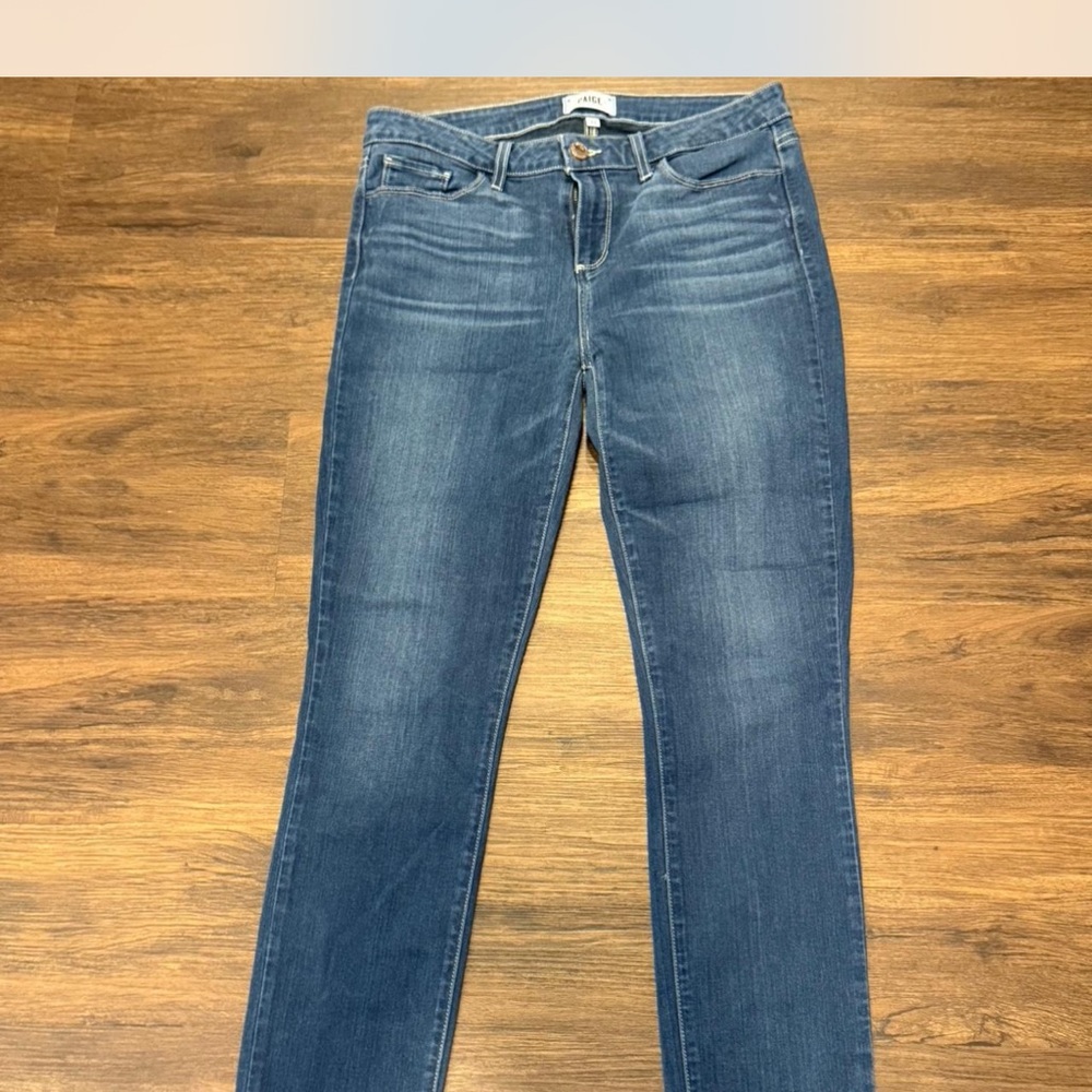 PAIGE Women's Classic Blue Jeans
